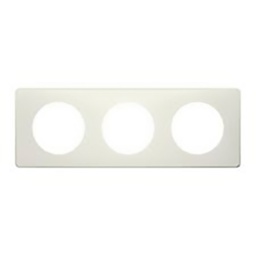 [31611] CELIANE _PLAQUE 3 POSTES POUDRE CRAIE