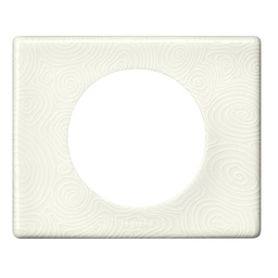 [31649] CELIANE _PLAQUE 1 POSTE MATIERE SONGE PORCELAINE