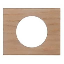 [31657] CELIANE _PLAQUE 1 POSTE MATIERE CHENE BIANCHI