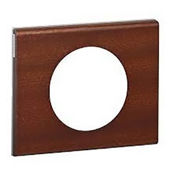 [31658] PLAQUE 1 POSTE MATIERE ACAJOU