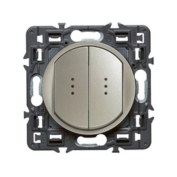 [31689] CELIANE _MEC. INTER DOUBLE TEMOIN LUMINEUX TITANE
