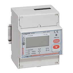 [34796] COMPTEUR MODULAIRE D ENERGIE NON MID TRIPHASE AVEC TI5A 4MOD VIS/VIS 004674