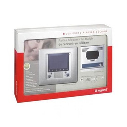 [31772] CELIANE PORTIER VIDEO AC PLATINE RUE ENCASTR+POSTE VIDEO+ALIM