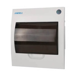 [31945] TABLEAU ELECTRIQUE ENCASTRE COFFRET PORTE TRANSPARENTE 1R 8MOD IP40 IK07 TSM-8N