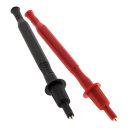 [32051] 2 POINTES DE TOUCHE A RESSORT D4MM 1 ROUGE + 1 NOIRE