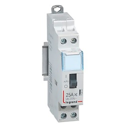 [32071] CONTACTEUR MODULAIRE SILENCIEUX 25A 250V 2F230V 1MOD BORNES VIS 412501 LEGRAND
