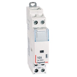 [34832] CONTACTEUR MODULAIRE AUTO 16A 250V 1O1F/230V 1MOD BORNES VIS 412521 LEGRAND