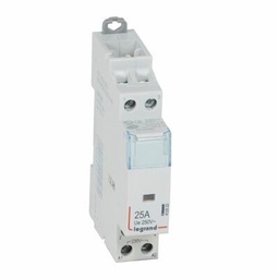[32073] CONTACTEUR MODULAIRE AUTO 25A 250V 2F/230V 1MOD BORNES VIS 412523 LEGRAND