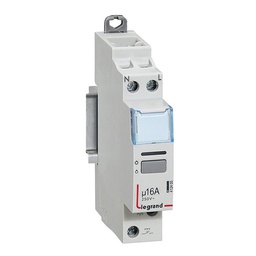 [35312] TELERUPTEUR MODULAIRE SILENCIEUX 16A 250V 1F230V 1MOD BORNE VIS 412400 LEGRAND