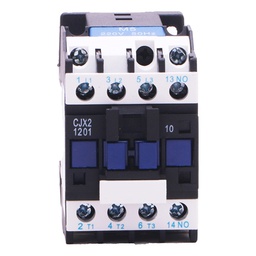 [34826] CONTACTEUR INDUSTRIEL BLOC 3P/400V/1NO 12A/7,5KW BOBINE 230V/50HZ CJX2-1210-M5 IEC947-4-1 ANDELI