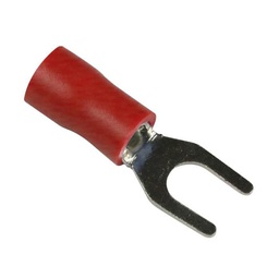 [32132] 10 COSSES ROUGE FOURCHES 3 MM