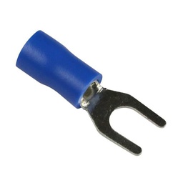 [32134] 10 COSSES BLEU FOURCHES 4 MM