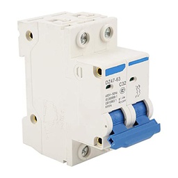 [32189] DISJONCTEUR MODULAIRE 2P C20 6KA 2MOD VIS/VIS DZ47-63 2P