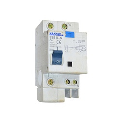 [32221] DISJONCTEUR DIFFERENTIEL 1P+N 16A 3SB1L-N 30 MA 4,5KA AVEC PROTECTION DE SURCHARGE