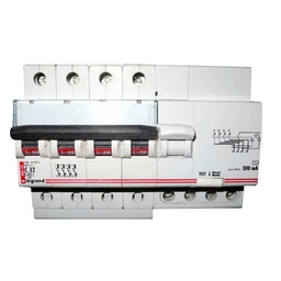 [32258] DISJONCTEUR MODULAIRE DIFFERENTIEL 4P C40A 300MA AC 6000/10KA 7MOD VIS/VIS 8031 LEGRAND