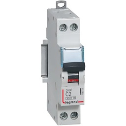 [32310] DISJONCTEUR MODULAIRE P+N C2 6000/10KA 1MOD AUTO/VIS 407707 LEGRAND