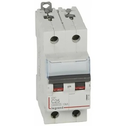 [32328] DISJONCTEUR MODULAIRE 2P C16 6000/10KA 1MOD VIS/VIS 407784 LEGRAND