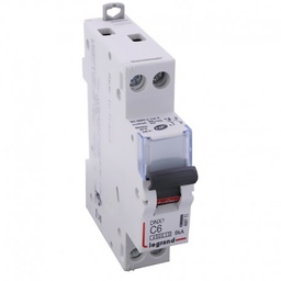 [32347] DISJONCTEUR MODULAIRE P+N C6 4500/4,5KA 1MOD VIS/VIS 406772 LEGRAND
