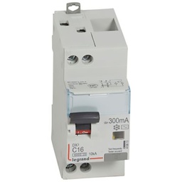[34884] DISJONCTEUR DIFFERENTIEL MODULAIRE P+N C16 300MA AC 6000/10KA 2MOD VIS/VIS 410813 LEGRAND
