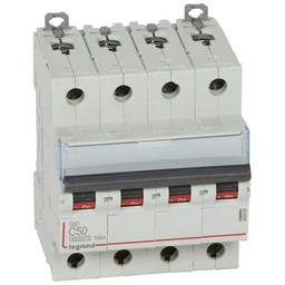 [32379] DISJONCTEUR MODULAIRE 4P C50 6000/10KA 4MOD VIS/VIS 407903 LEGRAND
