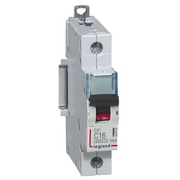 [32389] DISJONCTEUR MODULAIRE 1P C16 6000/10KA 1MOD VIS/VIS 407654 LEGRAND