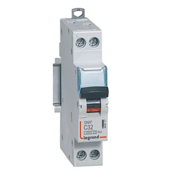 [32392] DISJONCTEUR MODULAIRE 1P C32 6000/10KA 1MOD VIS/VIS 407657 LEGRAND