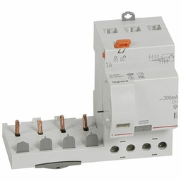 [34682] BLOC DIFFERENTEIL MODULAIRE 4P 300MA AC 63A 3MOD VIS 410512 LEGRAND