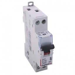 [34953] DISJONCTEUR MODULAIRE P+N D16 4500 A 1MOD VIS/VIS 6101 LEGRAND