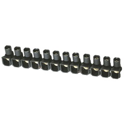 [32476] BARRETTE DE CONNEXION HYPO A VIS 2,5MM2 24A 960° NOIR 34264 LEGRAND