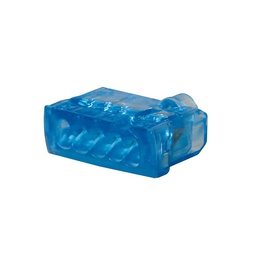 [34714] BORNE DE CONNEXION NYLBLOC AUTO POUR 5 ENTREES BLEU