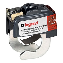 [32478] CONNECTEUR DE LIAISON EQUIPOTENTIELLE CANALISATION 12-16MM POUR 6MM2