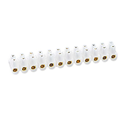 [32540] BARRETTE DE CONNEXION A VIS 4MM2 3A BLANC ANDELI TBS-3A WHITE