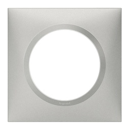 [32570] APPAREILLAGE PLAQUE 1POSTE ALU DOOXIE LEGRAND