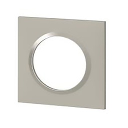 [32579] PLAQUE CARREE DOOXIE 1 POSTE FINITION PLUME