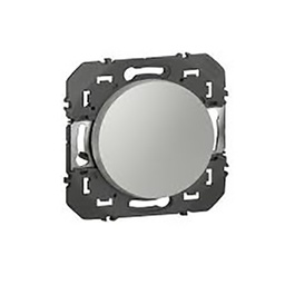 [32617] INTERRUPTEUR OU VA-ET-VIENT DOOXIE 10AX 250V FINITION ALU