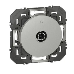 [32641] PRISE TV SIMPLE ETOILE BLINDEE DOOXIE FINITION ALU