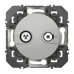 [32647] PRISE TV-SAT ETOILE BLINDEE DOOXIE FINITION ALU