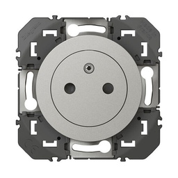 [35208] PRISE DE COURANT 2P+T SURFACE DOOXIE 16A FINITION ALU