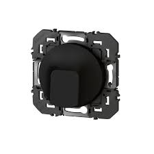 [32676] SORTIE DE CABLE STANDARD DOOXIE FINITION NOIR - EMBALLAGE BLISTER