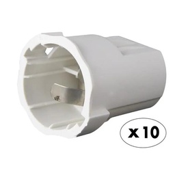 [32702] LOT 10 DOUILLES TESTEURS D INSTALLATION B22