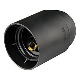 [32715] E27 THERMOPLASTIQUE LISSE NOIR