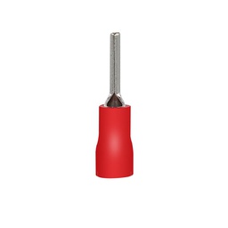 [32750] EMBOUT DE CABLAGE A COLLERETTE 0.5-1.5MM2 22X10X4,3 ROUGE ANDELI PTV1 25-12