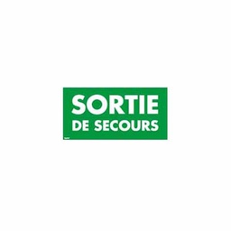 [30560] ETIQUETTE BAES PICTOGRAMME SORTIE DE SECOURS