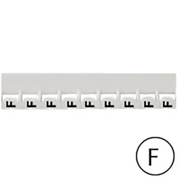 [32775] MEMOCAB REPERE LETTRES SUR FOND NOIR F