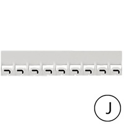 [32779] MEMOCAB REPERE LETTRES SUR FOND NOIR J