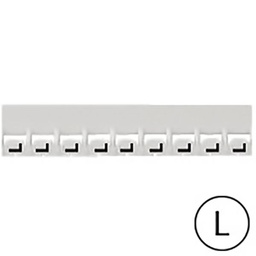 [32781] MEMOCAB REPERE LETTRES SUR FOND NOIR L