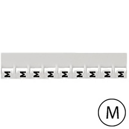 [32782] MEMOCAB REPERE LETTRES SUR FOND NOIR M