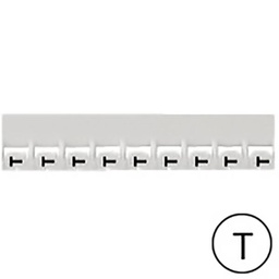 [32789] MEMOCAB REPERE LETTRES SUR FOND NOIR T