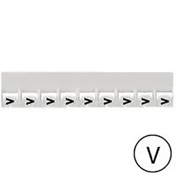 [32791] MEMOCAB REPERE LETTRES SUR FOND NOIR V