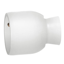 [32849] FICHE FEMELLE DROITE 2P+T 16A BLANC
